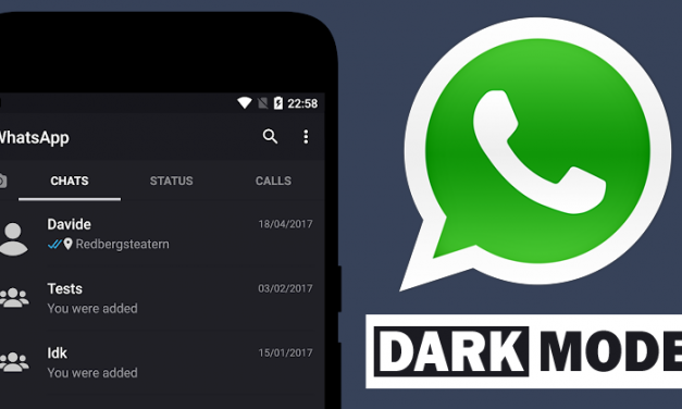 Niente modalità scura per Whatsapp